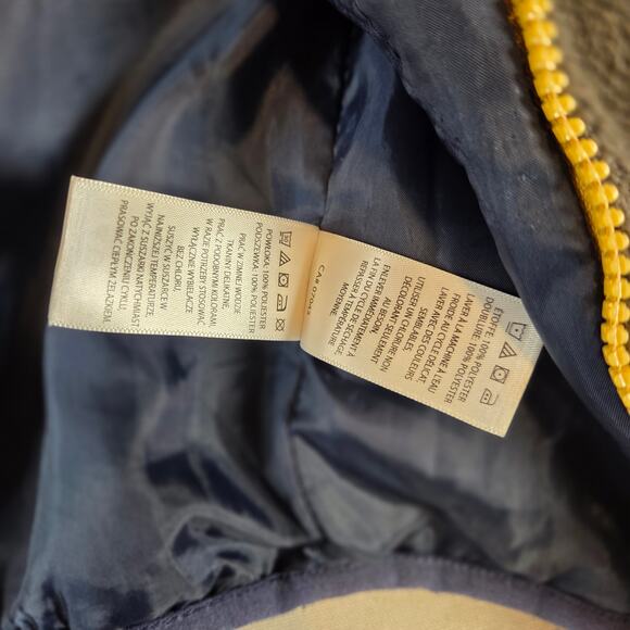 Tommy Bahama Girls XXL (16) Fleece Jacket – Green Blue Yellow, Full Zip - Picture 14 of 16